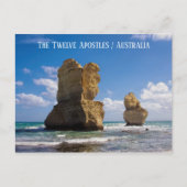 12 postzegels, Australië Briefkaart (Voorkant)