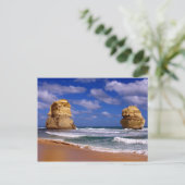 12 postzegels, Australië Briefkaart (Staand voorkant)