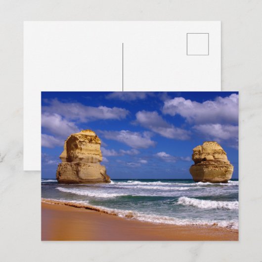 12 postzegels, Australië Briefkaart (Voorkant / Achterkant)