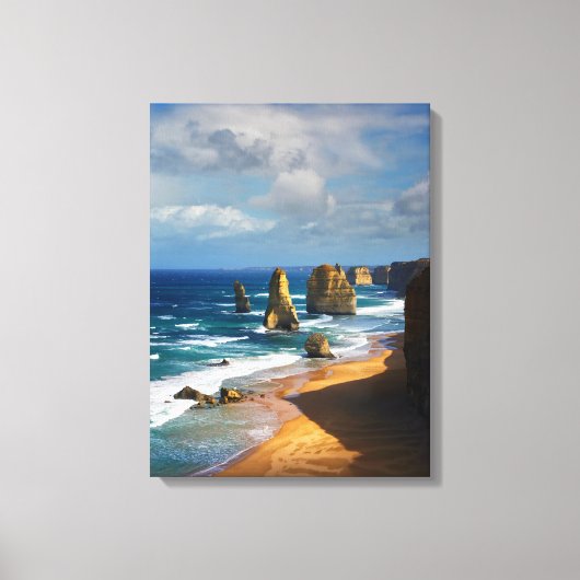 12 postzegels, Australië Canvas Afdruk (Voorkant)