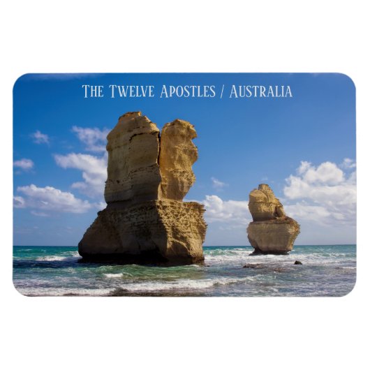 12 postzegels, Australië Magneet (Horizontaal)