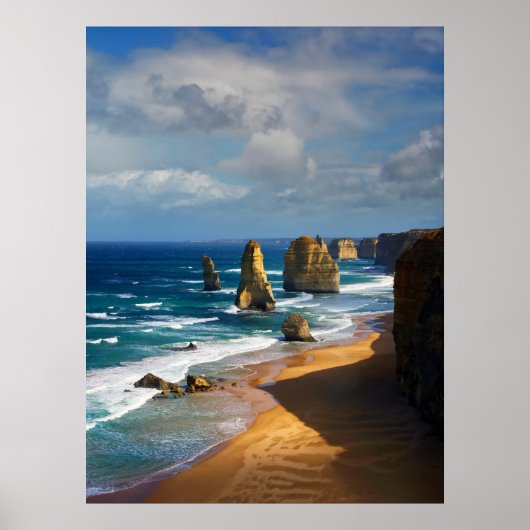 12 postzegels, Australië Poster (Voorkant)