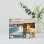 12 postzegels, twaalf apostelen briefkaart (Staand voorkant)