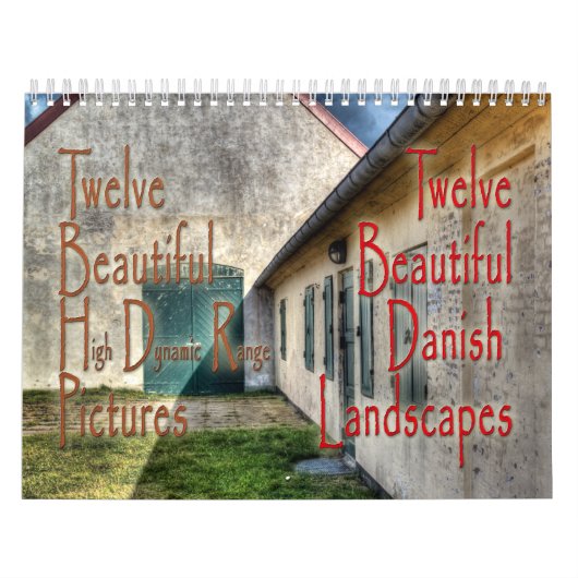 12 prachtige deense landschappen Agenda Kalender (Hoes)