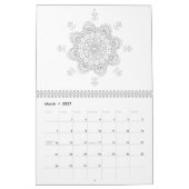12 prachtige mandala ontwerpkalender kalender (Mar 2027)