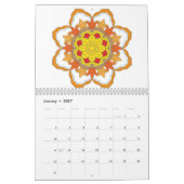 12 prachtige mandala ontwerpkalender kalender (Jan 2027)