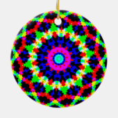 12 - puntige mandala keramisch ornament (Achterkant)