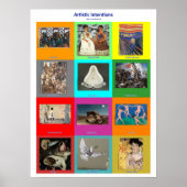12 reasons artists make art poster (Voorkant)