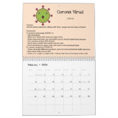 12 Redenen om uw handen te wassen zijn COVID inbeg Kalender (Feb 2026)