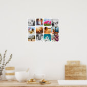 12 Rond Lijst Muur van de Sjabloon van het Poster  (Keuken)