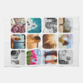 12 Rond Lijst van het Net van de Sjabloon van de K Theedoek (Horizontaal)