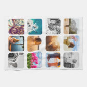 12 Rond Lijst van het Net van de Sjabloon van de K Theedoek (Horizontaal)