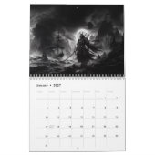 12 Samouraya Kalender (Jan 2027)