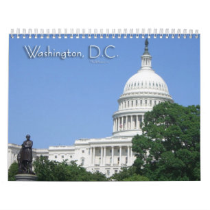 12 Scènes uit Washington DC Agenda Kalender
