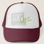 12 seconden Trucker Hat Trucker Pet (Voorkant)