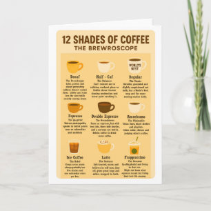 “12 Shades of Coffee – De Brewroscope.”  Kaart