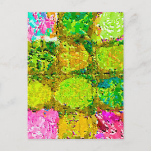 12 Smiling Gardens - Ingesloten Reiki-borden Briefkaart