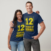 12 stammen van de Israëlische Hebreeuwse Israëlisc T-shirt (Unisex)
