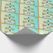 12 stammen van Israël Dan Art Print Wrapping Paper Cadeaupapier (Hoek)