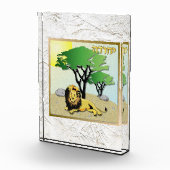 12 stammen van Israel Judah Art AcrylBlock Fotoblokken (Rechts)