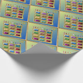 12 stammen van Israel Levi Art print wrapping pape Cadeaupapier (Hoek)