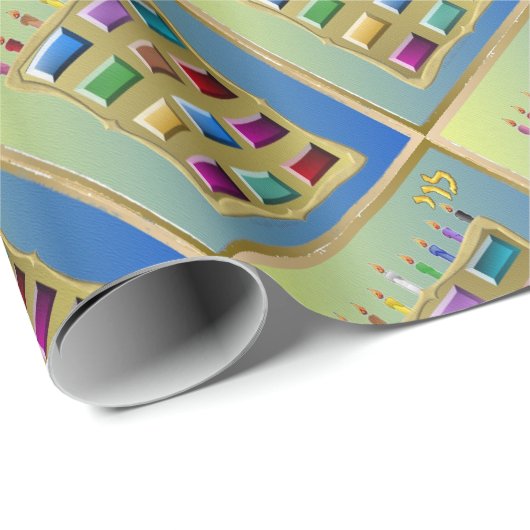 12 stammen van Israel Levi Art print wrapping pape Cadeaupapier (Rol Hoek)