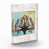 12 Stammen van Israël Reuben Art Acryl Blok (Links)