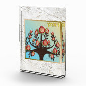 12 Stammen van Israël Reuben Art Acryl Blok (Rechts)