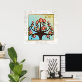 12 Stammen van Israël Ruben Kunstprint Poster (Thuiskantoor)