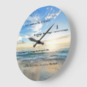 12 Stap 12 Stappen Beach Serenity Prayer Grote Klok (Hoek)