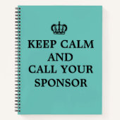 12 Stap Herstelgarantie AA NA Journal Notitieboek (Voorkant)