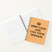 12 Stap Herstelgarantie AA NA Journal Notitieboek (Binnen)