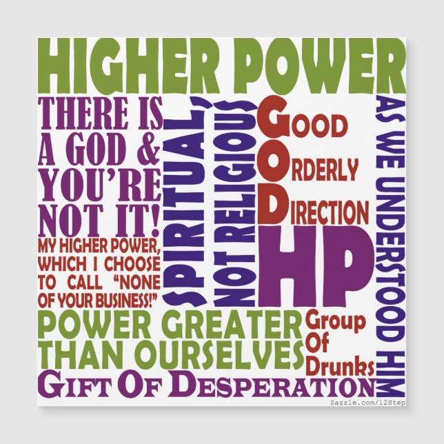 12-stap hogere kracht (Voorkant)