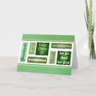 12 Stap Inspirerend kaart