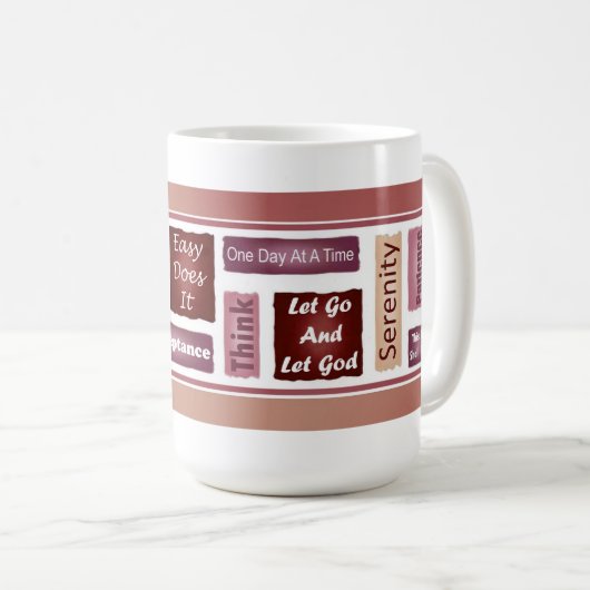 12-Stap Mok van het Programma (Voorkant rechts)