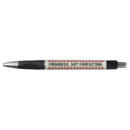 12 Stap Motivatie Crème Rood Zwart Gepersonaliseer Pen