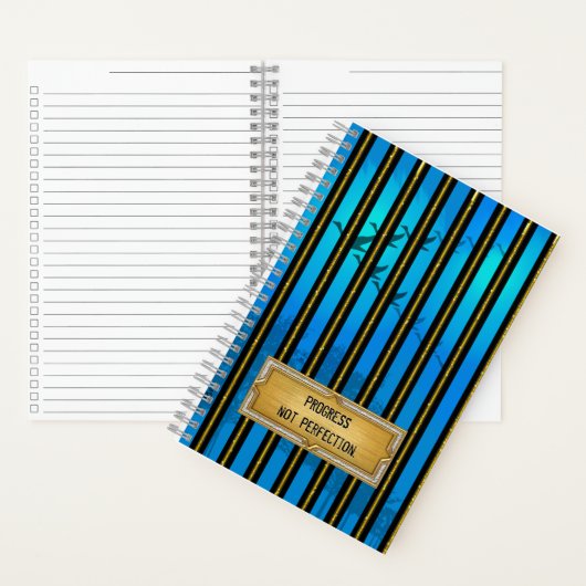 12 Stap Motivatie Dagboek - Gepersonaliseerd Notitieboek (Binnen)