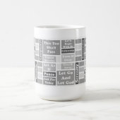 12-stap Slogan-Mok Koffiemok (Center)