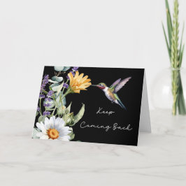 12 Stappen Herstel Aanmoediging met Hummingbird Kaart