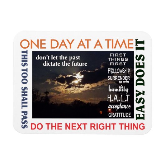 12 stappen herstel de oude magneet 25 (Horizontaal)