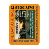 12 stappen herstel motief magneet 25 (Verticaal)