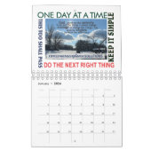 12 stappen herstel slogans wolken kalender 25z (Jan 2026)