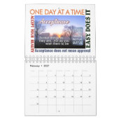 12-stappen herstel spreuken wolken kalender 25z (Feb 2027)