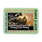 12 stappen herstel tweaking magneet 25 (Horizontaal)