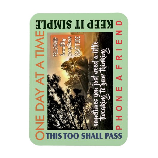 12 stappen herstel tweaking magneet 25 (Verticaal)