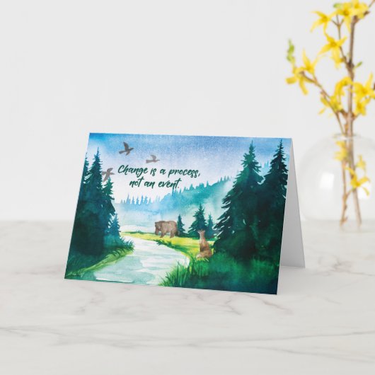 12 stappen herstelproces van veranderingslandschap kaart (Gele Bloem)