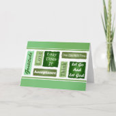 12 stappen Inspirerend Kaart (Voorkant)