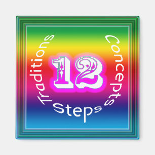 12 stappen magneet