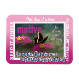 12-stappen motieven magneet 26 vlinders