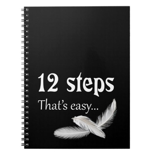 12 stappen notitieboek (Voorkant)